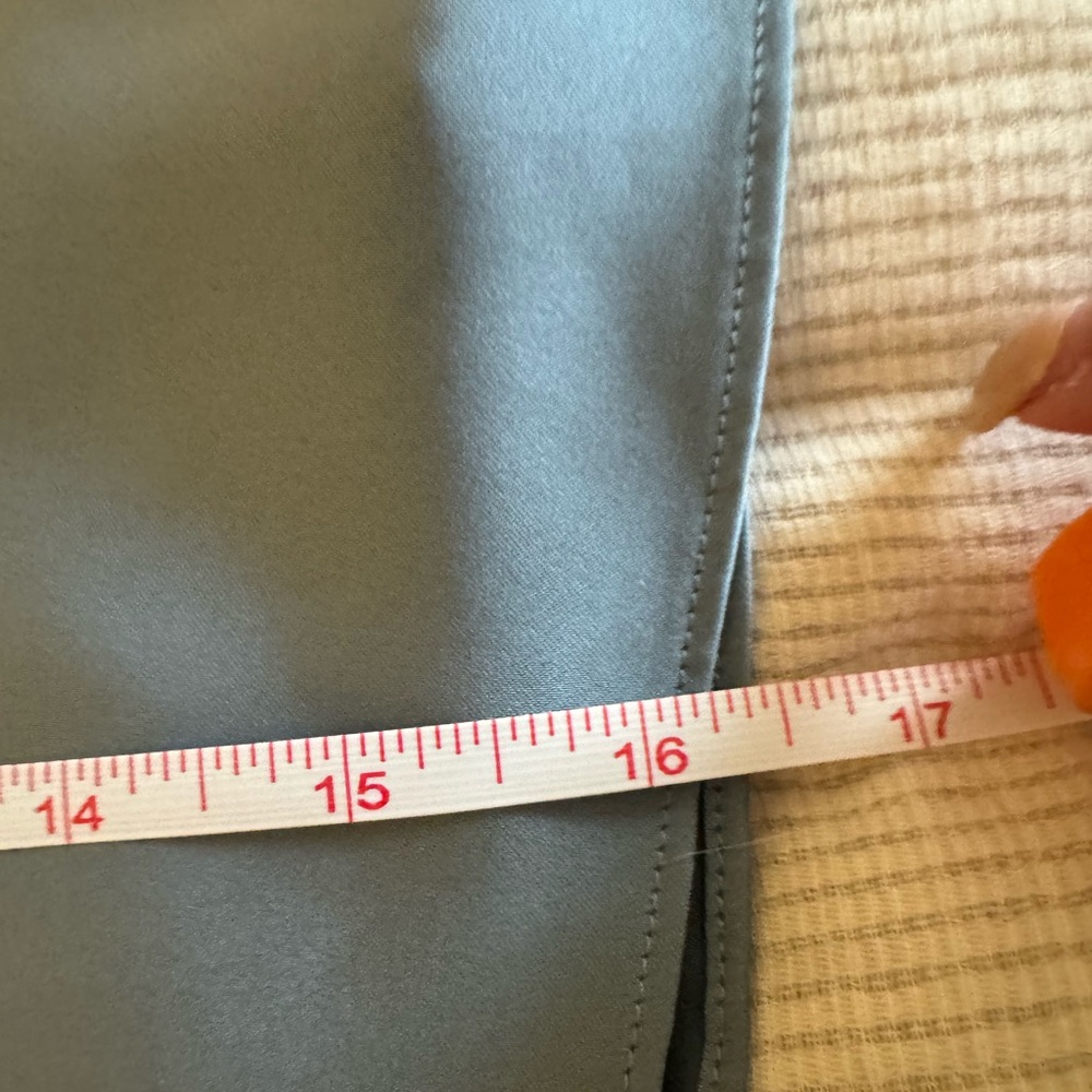 Aritzia Light Blue Wrap Dress - Picture 10 of 11